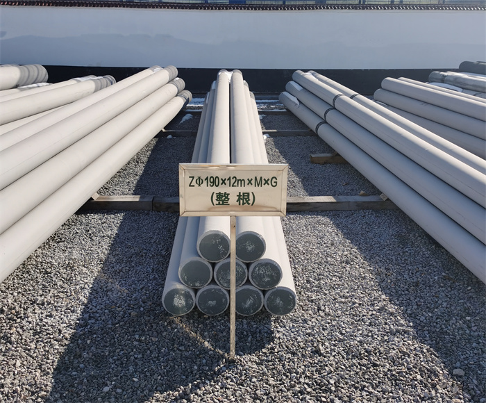 龙凤190×12米钢筋混凝土水泥电线杆